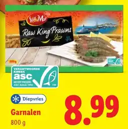 Lidl Garnalen aanbieding