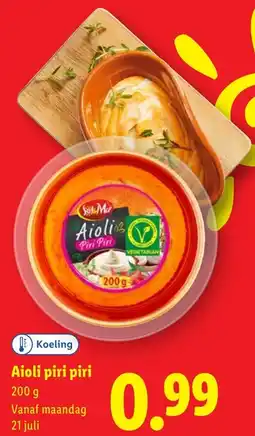 Lidl Aioli Piri Piri aanbieding