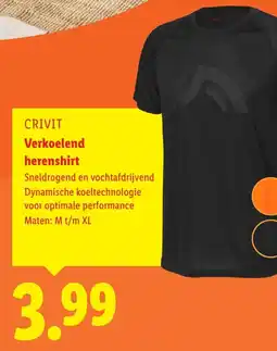 Lidl Crivit Verkoelend herenshirt aanbieding