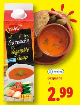 Lidl Gazpacho Vegetable Soup aanbieding
