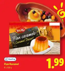 Lidl Flan Karamel aanbieding