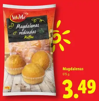 Lidl Magdalenas aanbieding