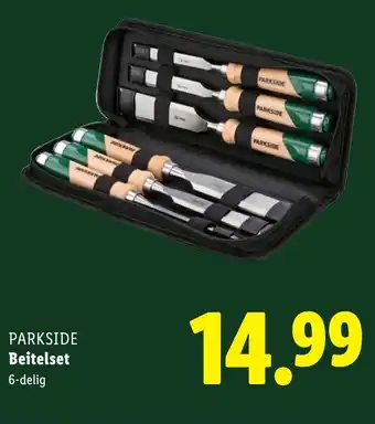 Lidl Parkside Beitelset 6 delig aanbieding