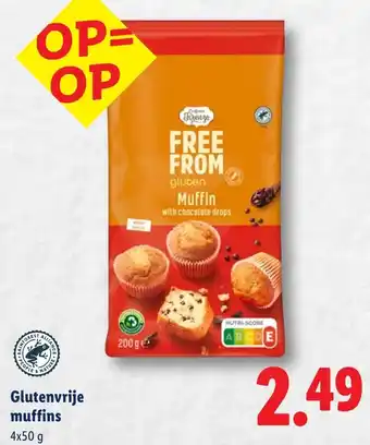 Lidl Glutenvrije muffins aanbieding