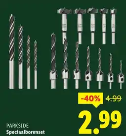 Lidl PARKSIDE Speciaalborenset aanbieding