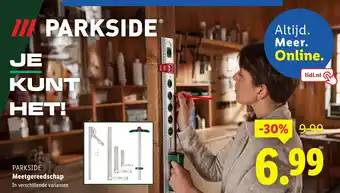 Lidl PARKSIDE Meetgereedschap aanbieding
