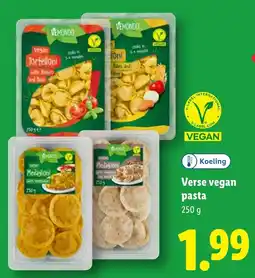 Lidl Verse Vegan Pasta aanbieding