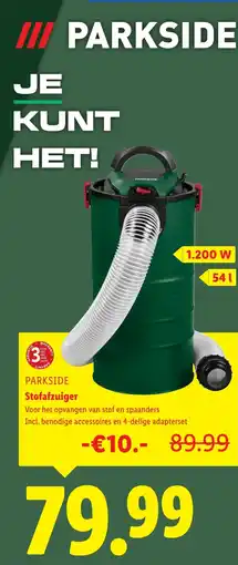 Lidl PARKSIDE Stofafzuiger aanbieding