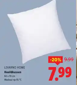 Lidl Livarno home Hoofdkussen aanbieding