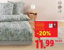 Lidl Livarno home Dekbedovertrek aanbieding