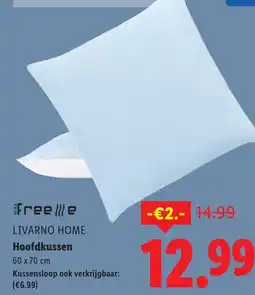 Lidl Livarno home Hoofdkussen aanbieding