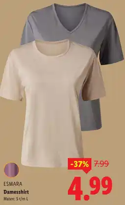 Lidl ESMARA Damesshirt aanbieding