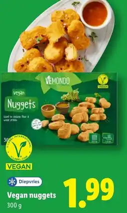 Lidl Vegan nuggets aanbieding