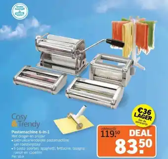 Albert Heijn Pastamachine 6 in 1 aanbieding