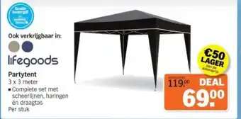 Albert Heijn Partytent aanbieding