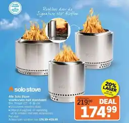 Albert Heijn Alle Solo Stove vuurkorven met standaard aanbieding