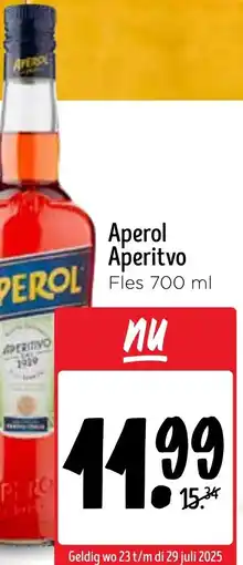 Jumbo Aperol Aperitvo aanbieding