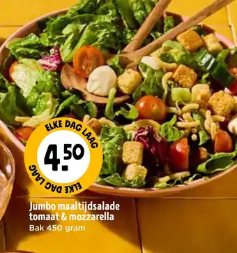 Jumbo Jumbo maaltijdsalade tomaat & mozzarella aanbieding