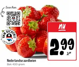 Jumbo Nederlandse aardbeien aanbieding