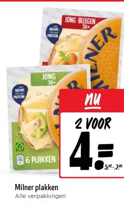 Jumbo Milner plakken aanbieding