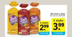 Albert Heijn Alle Snack a Jacks aanbieding