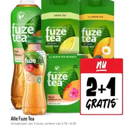Jumbo Alle Fuze Tea aanbieding