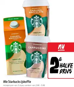 Jumbo Alle Starbucks ijskoffie aanbieding