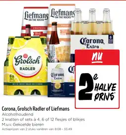 Jumbo Corona, Grolsch Radler of Liefmans aanbieding