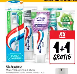 Jumbo Alle Aquafresh aanbieding