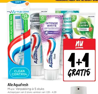 Jumbo Alle Aquafresh aanbieding