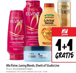 Jumbo Alle Elvive, Loving Blends, Elnett of Studio Line aanbieding