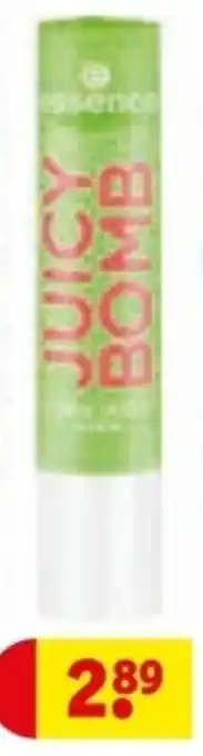 Kruidvat Essence Juicy Bomo aanbieding