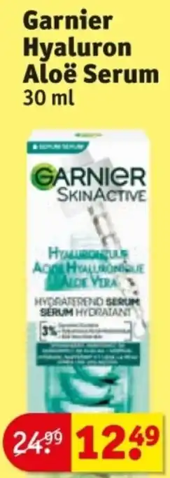 Kruidvat Garnier Hyaluron Aloë Serum aanbieding