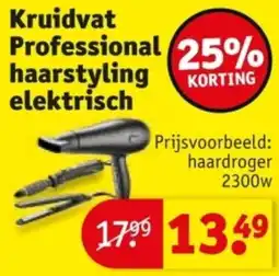 Kruidvat Kruidvat Professional haarstyling elektrisch aanbieding