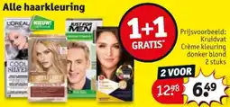 Kruidvat Alle haarkleuring aanbieding