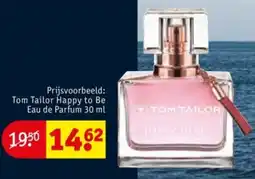 Kruidvat Tom Tailor Happy to Be Eau de Parfum aanbieding