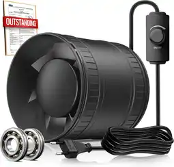 Amazon BUMSOU Kanaalventilator 223TBEB aanbieding