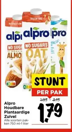 Vomar Voordeelmarkt Alpro Houdbare Plantaardige Zuivel aanbieding