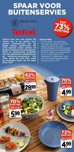 Vomar Voordeelmarkt SPAAR VOOR BUITENSERVIES aanbieding