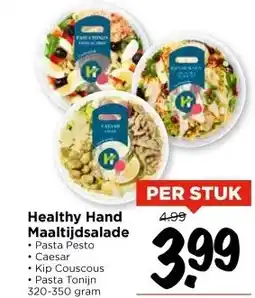 Vomar Voordeelmarkt Healthy Hand Maaltijdsalade aanbieding