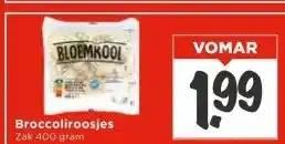 Vomar Voordeelmarkt Broccoliroosjes aanbieding