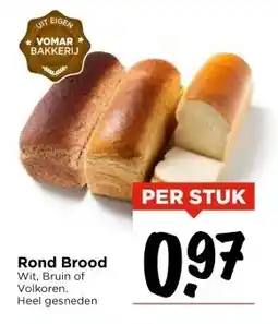 Vomar Voordeelmarkt Rond Brood aanbieding