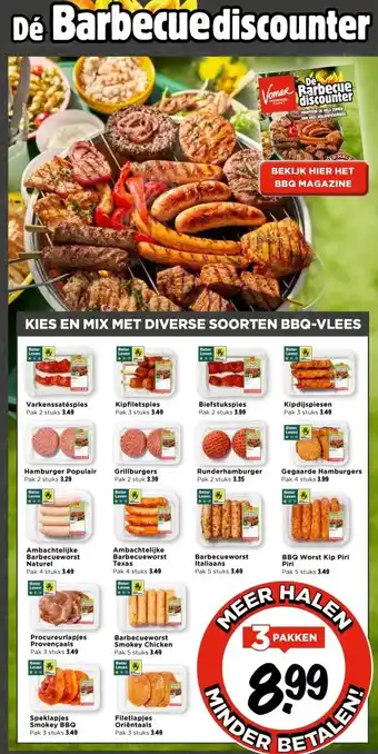 Vomar Voordeelmarkt Dé Barbecue discounter aanbieding