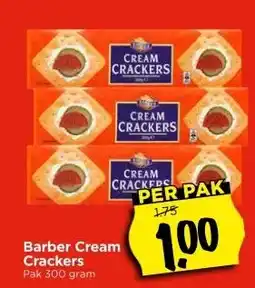 Vomar Voordeelmarkt Barber Cream Crackers aanbieding