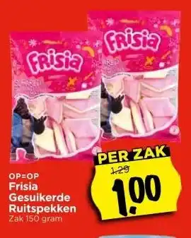 Vomar Voordeelmarkt Frisia Gesuikerde Ruitspekken aanbieding