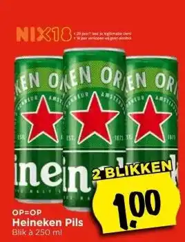 Vomar Voordeelmarkt Heineken Pils aanbieding