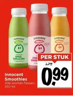 Vomar Voordeelmarkt Innocent Smoothies aanbieding