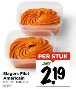 Vomar Voordeelmarkt Slagers Filet Americain aanbieding