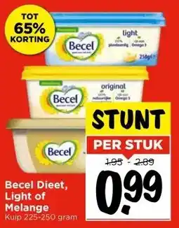 Vomar Voordeelmarkt Becel Dieet, Light of Melange aanbieding