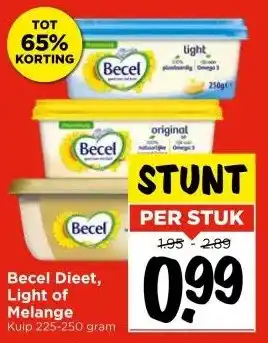 Vomar Voordeelmarkt Becel Dieet, Light of Melange aanbieding